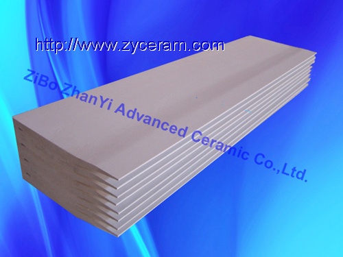 sheet tip set for continuous cast aluminium sheet