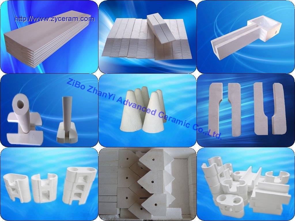 Aluminium Silicate caster tips for casting and rolling aluminium sheets