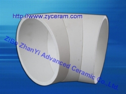 Wear Resistant Alumina Ceramic Elbows For Material Handling