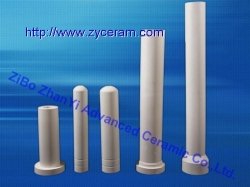 high strength aluminum titanate stalk tubes for low pressure die casting
